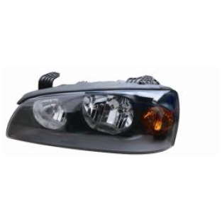 ELANTRA2004-HEAD LAMP(BLACK)LH